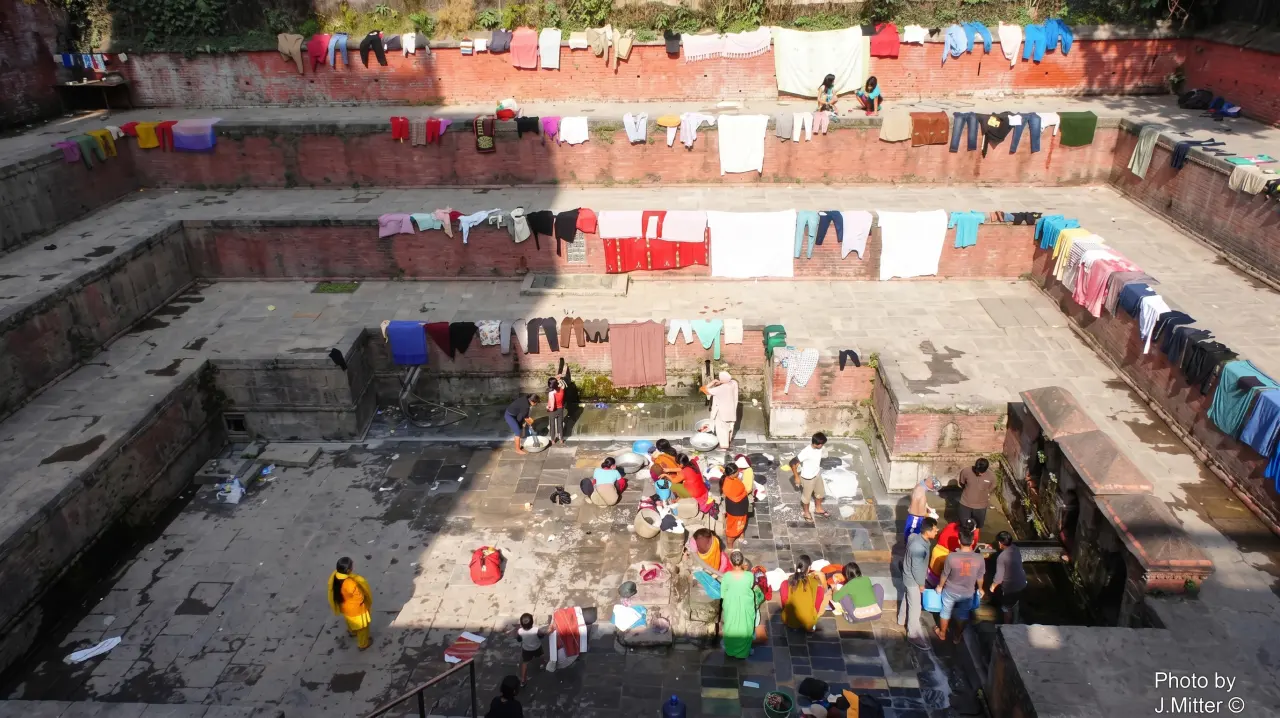 Waschtag in Thamel