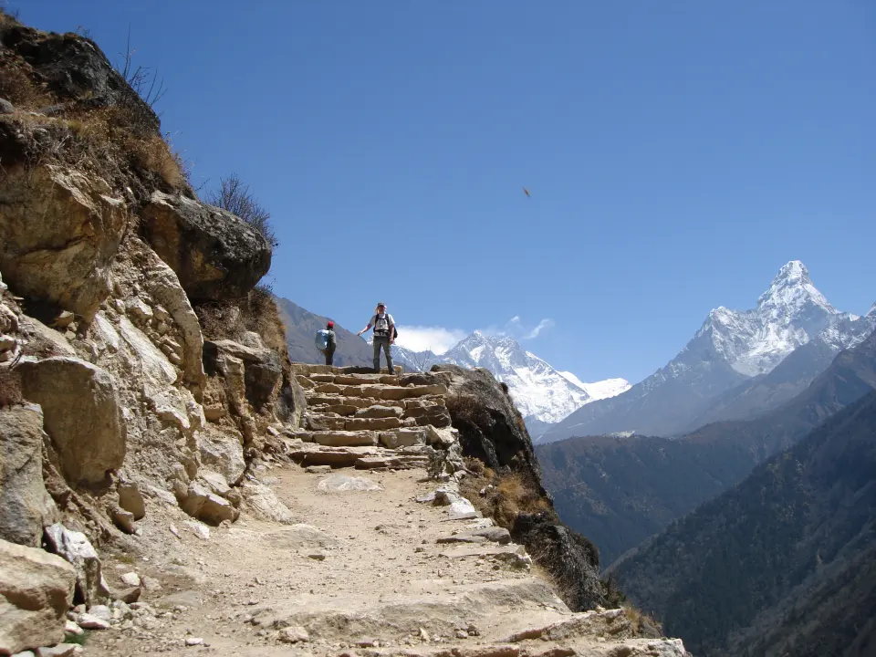 Tolle Sicht auf die Ama Dablam