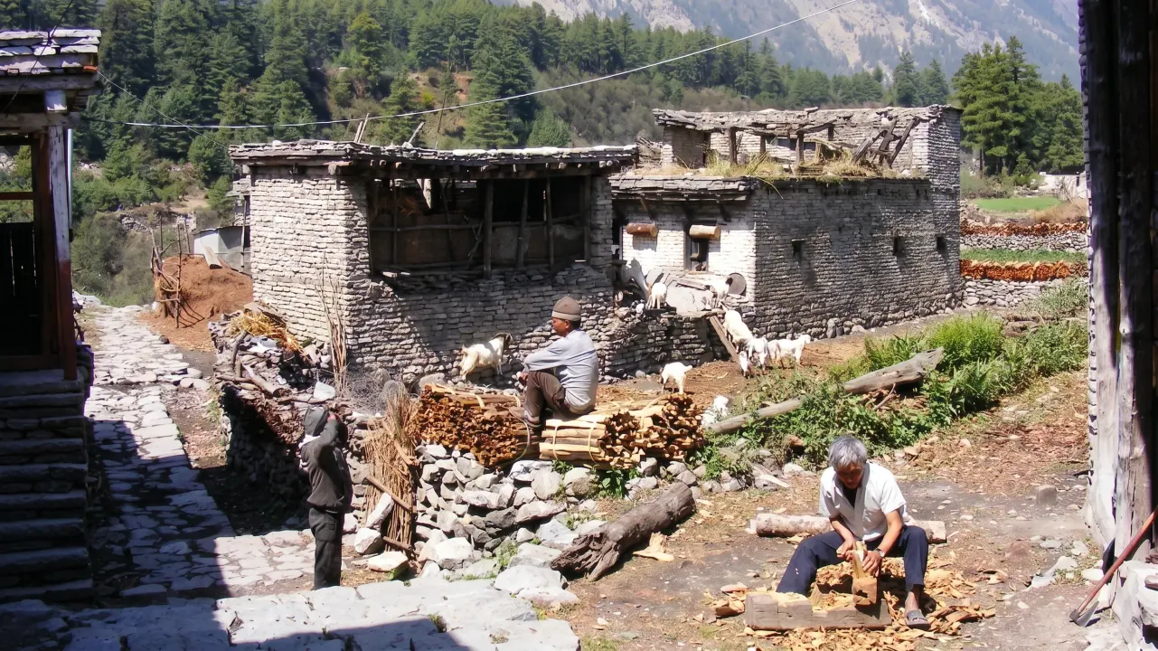 Von Bamboo zum Himalayan Hotel, Annapurna Basecamp Trek