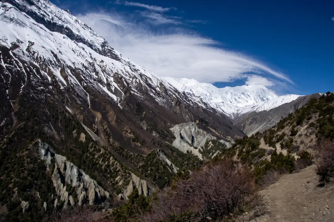 Annapurna Trekking Richtung Thorong La