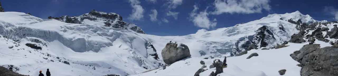 Panorama am Mera-La-Pass