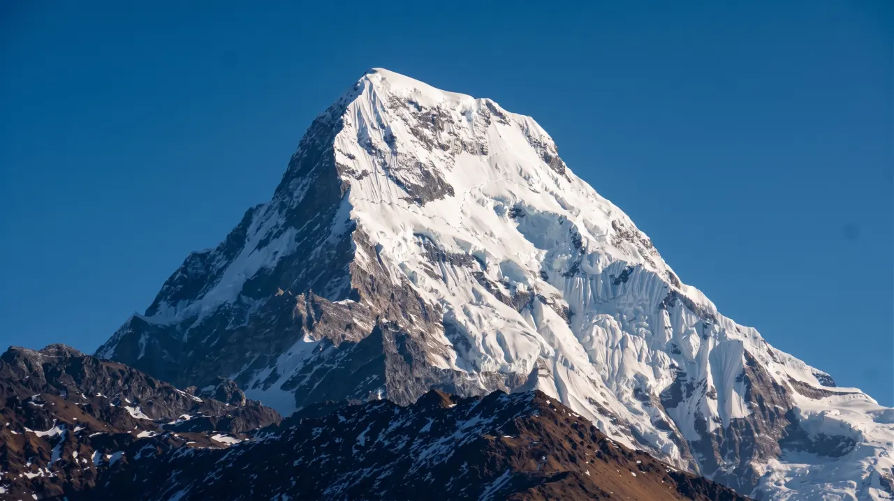 Blick vom Annapurna Basecamp, ABC-Trek
