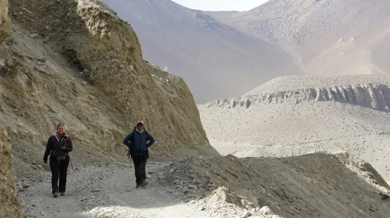Sandige Wege, Mustang-Trek