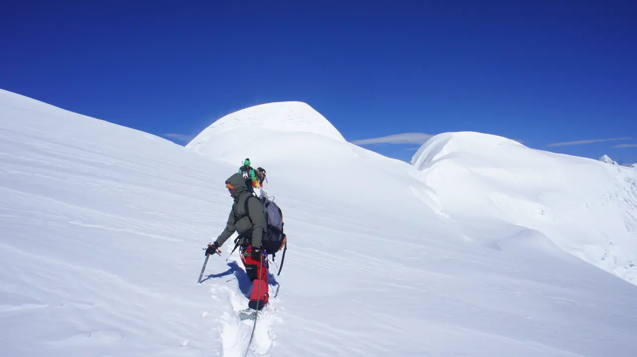 Die letzten Meter zum Mera-Peak
