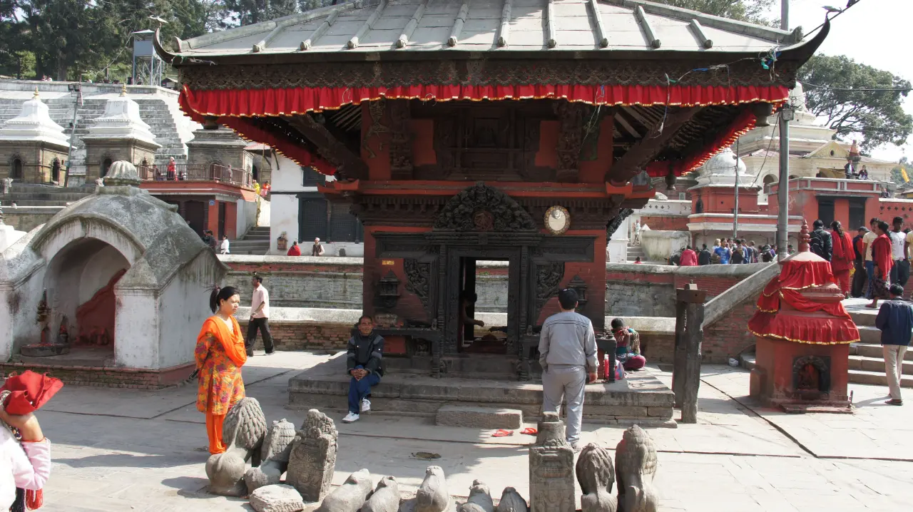 Pashupatinath,Die göttliche Atmosphäre, die kraftvollen Gesänge ...“ , Nepal Trekking