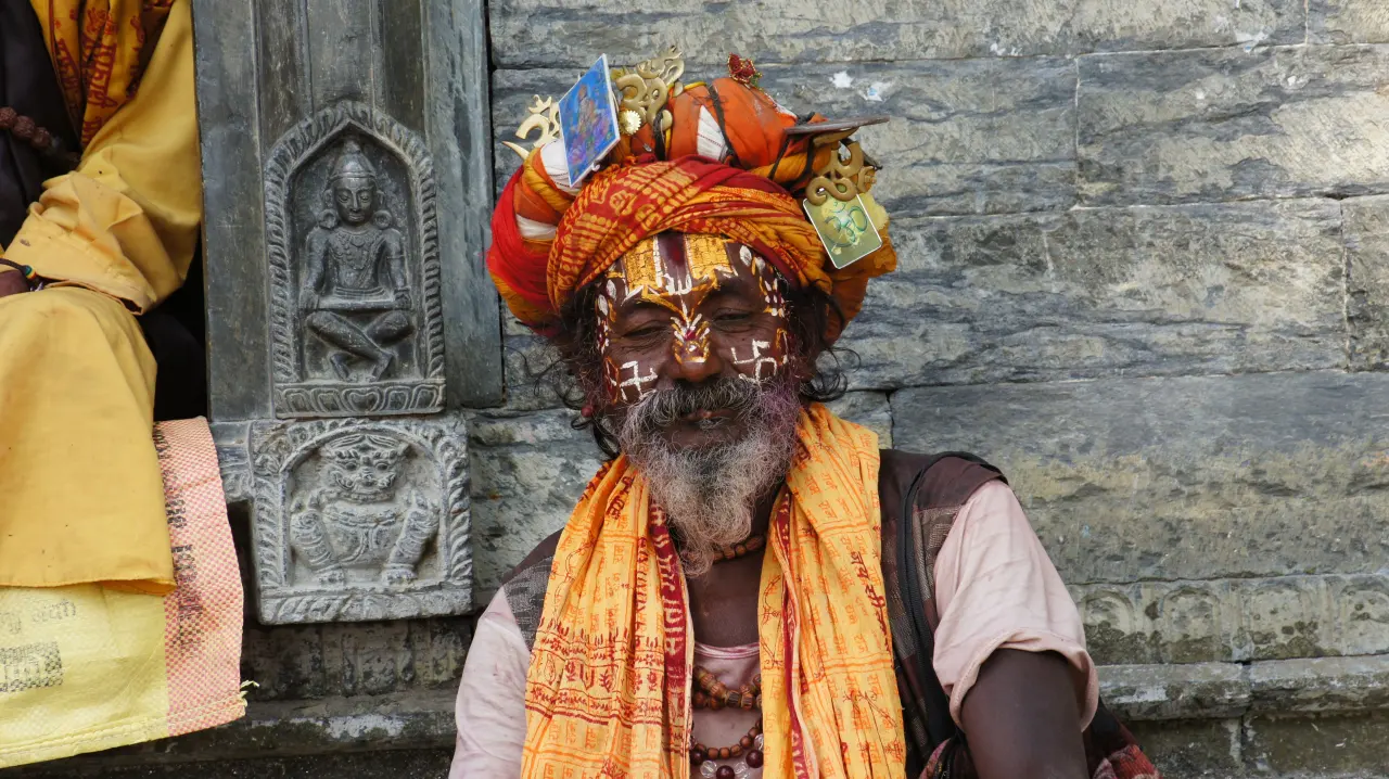 Sadhus und spirituelle Rituale, Nepal Trekking