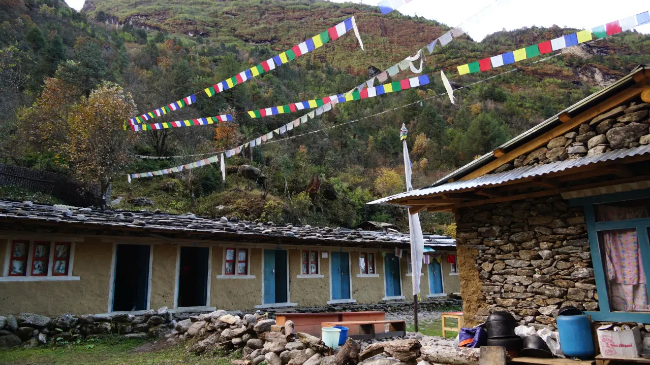 Nette Lodge nahe Nagon, Rowaling-Trek