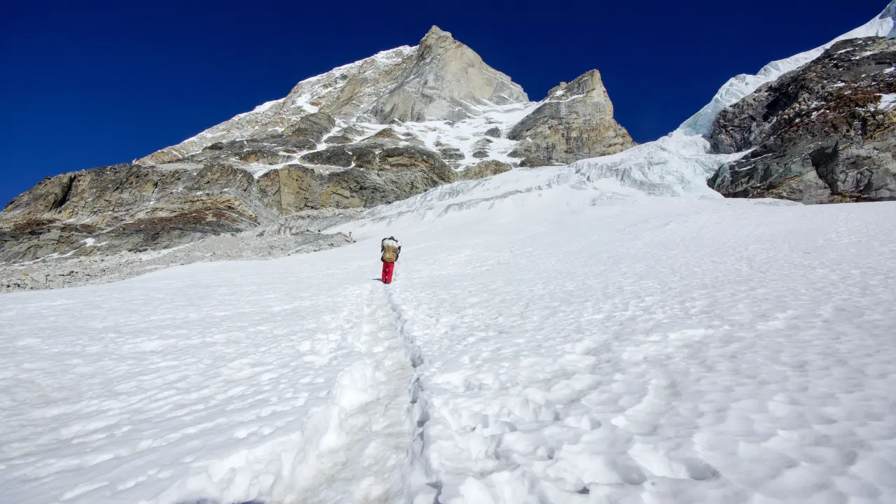 Trashi Laptsa, Rolwaling-Trek
