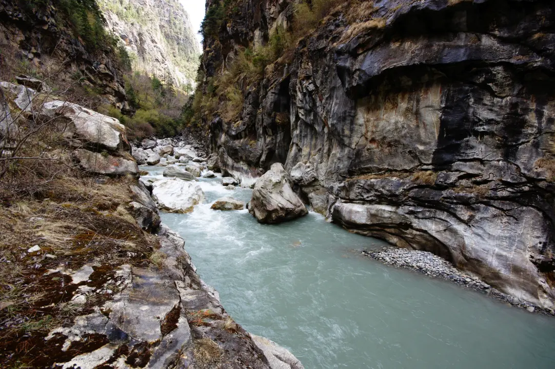 Richtung Nar Phu, Annapurna Trekking