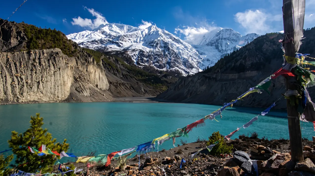 Ice Lake bei Manang