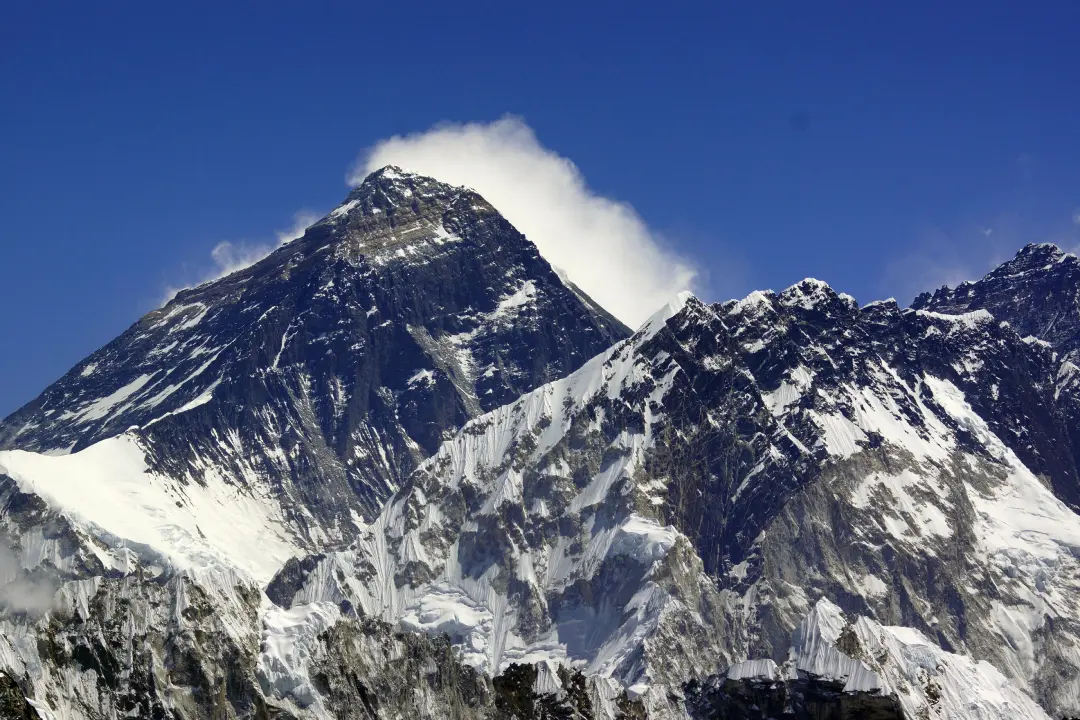 Der Mount Everest vom Kala Patthar aus gesehen