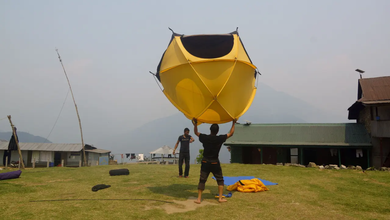 Camping, Makalu-Baruntse Trekking
