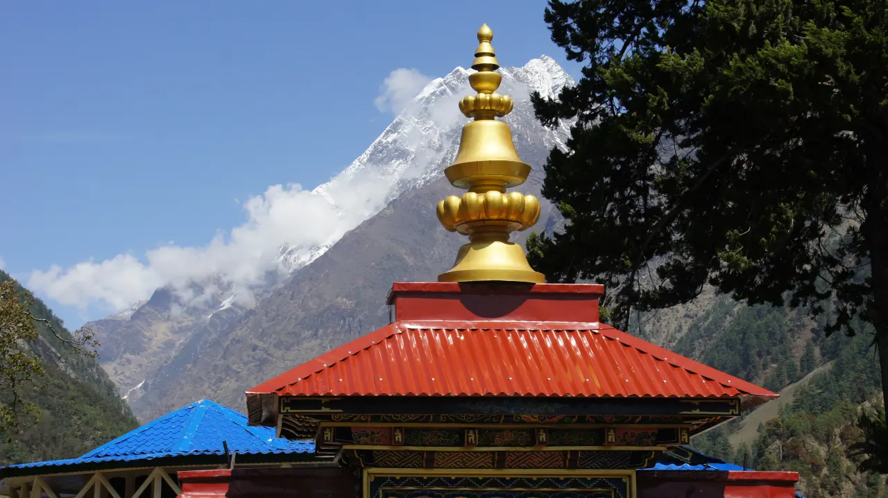 Kloster, Manaslu Trekking, Nepal
