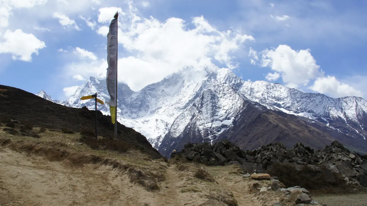 Pass vor Gokyo, Everest Trekking