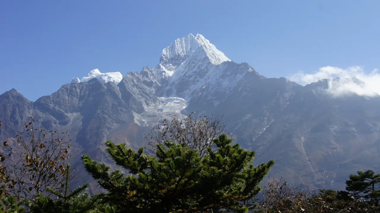 Bergsicht vom Everest View, Everest Trekking