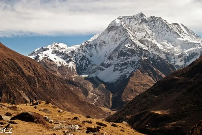 Manaslu Region: Der Samdo Ri.