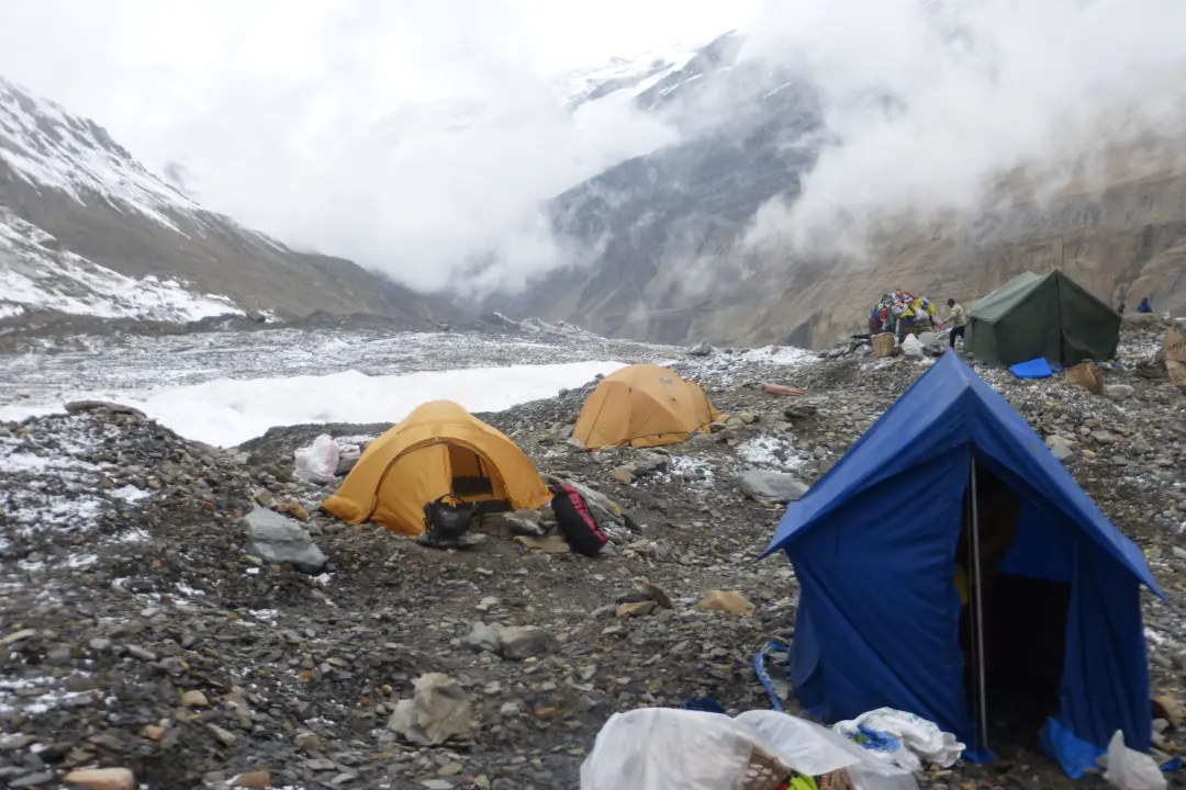 Camp im Hidden Valley, Dhaulagiri Trekking