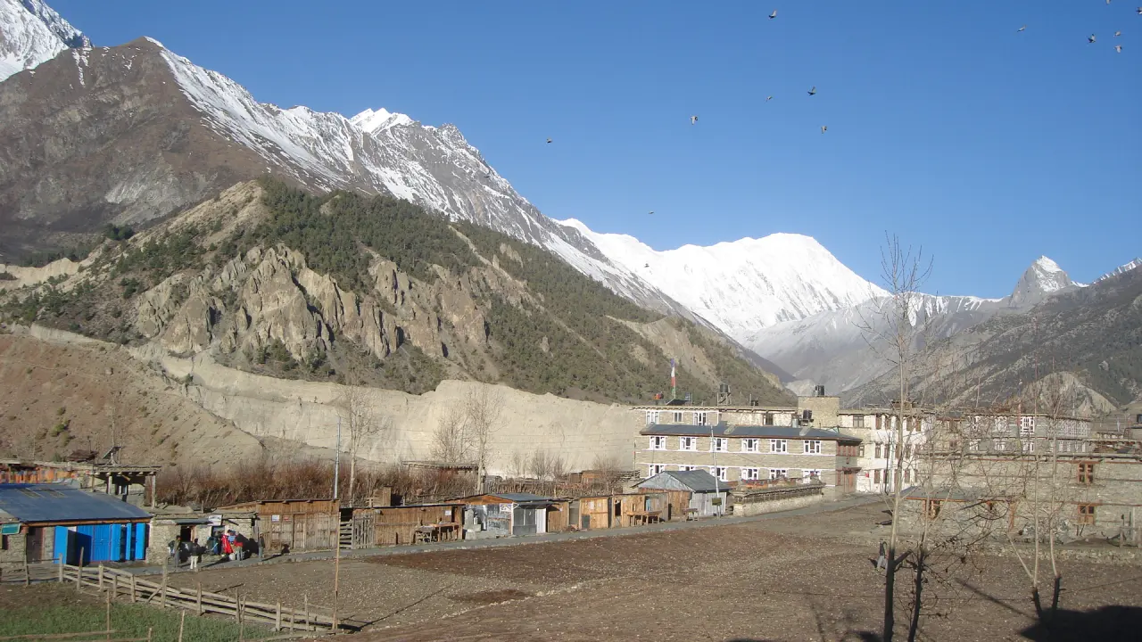 Ruhetag in Manang