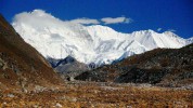 Everest Range, Der Blick auf die höchste Bergkette dieser Erde.