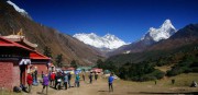 Tengboche, Tengboche, Kloster, Nationalpark, Everest, Khumbu Region, Trekking, alte Wege