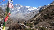 Chulus nahe Ledar, Mount Chulu, Berg, Annapurna Runde, Trekking, Bergsteigen