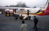 Pokhara Flughafen, Ein Flieger der Agni-Air am Pokhara Airport in Nepal