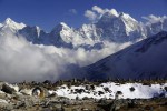 Hoch über den Wolken, Everest Basecamp, Trekking, Nationalpark, alte hohe Wege, Kala Patthar