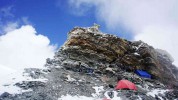 Mera-Peak, Im Mera-Peak Highcamp bei 5.800 Metern.