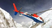 Everest Helicopter Tours, Flug Richtung Thame, Khonde Lodge